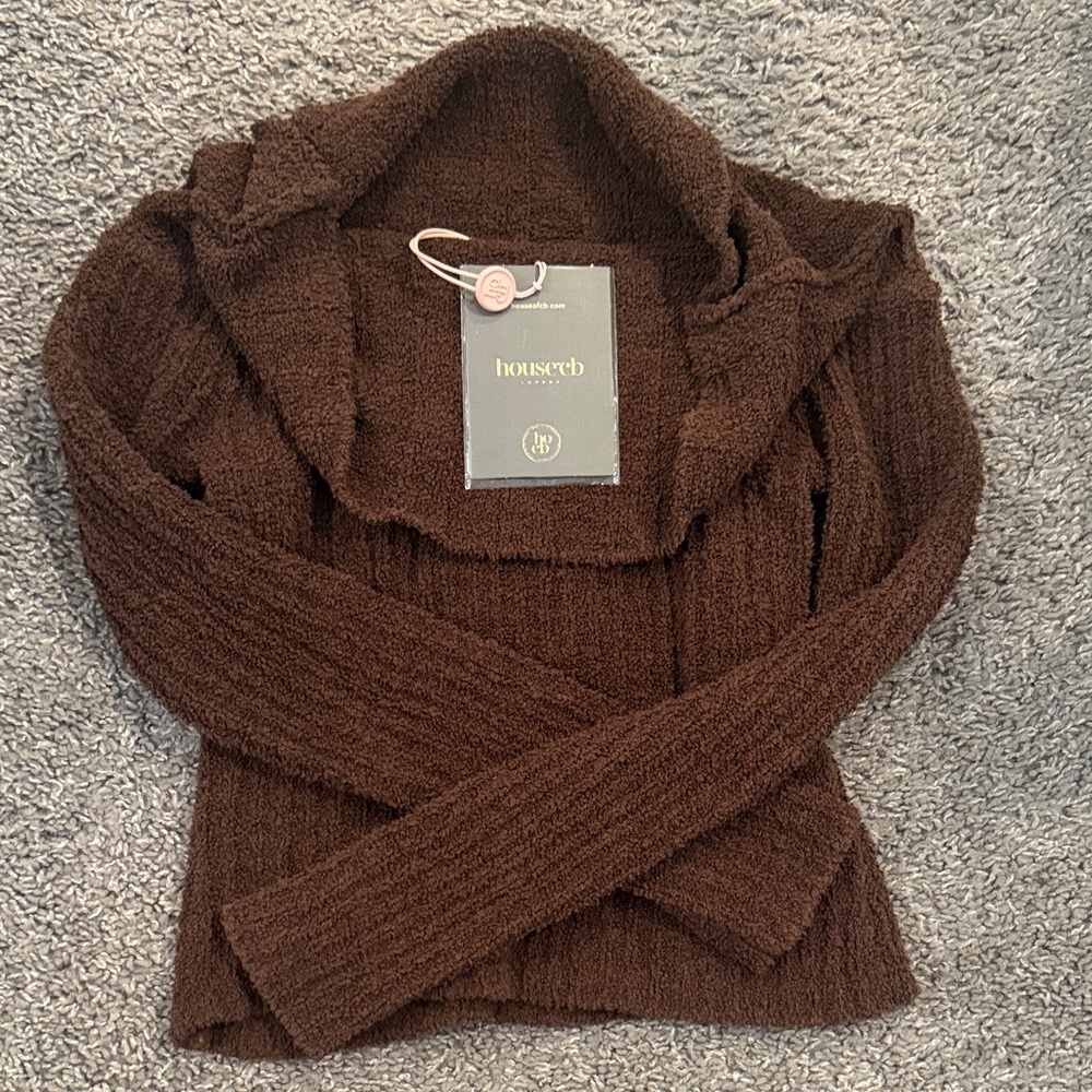 House of CB Brown Women's Sweater NWT